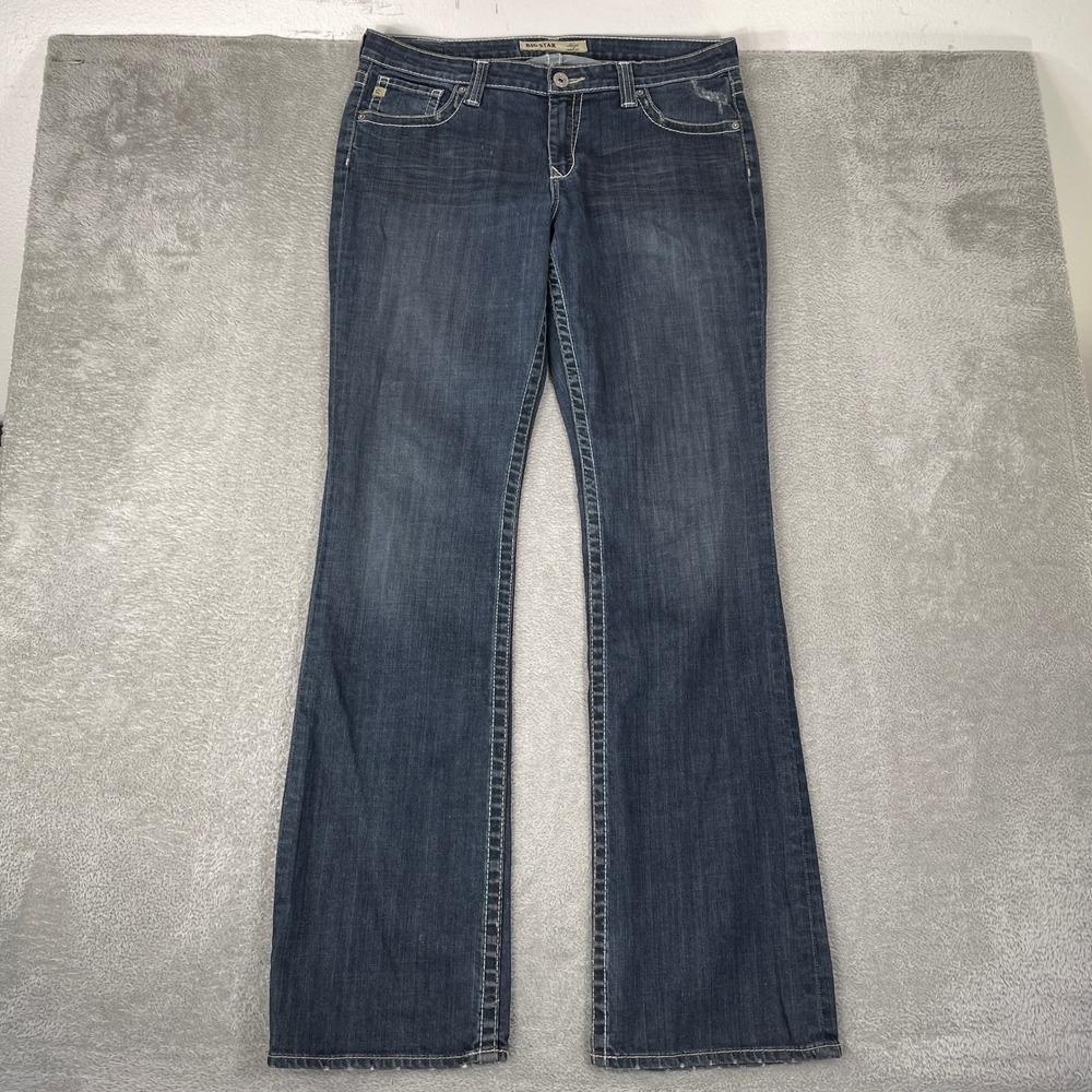 Big Star Hazel Jeans Womens 33XL Blue Bootcut Curvy Fit Y2K Denim